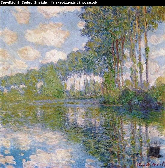 Claude Monet Poplars at the Epte